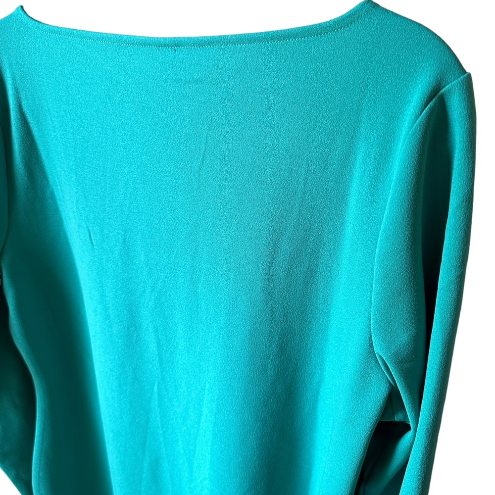 NWT H&M Square Neck Green Dress | Size XL - Picture 6 of 9